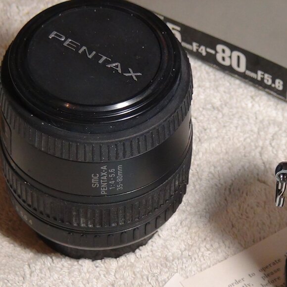 Pentax K1000 35mm SLR Camera Pentax 80mm Lens De-silvering In View Finder, Alien - Picture 9 of 16
